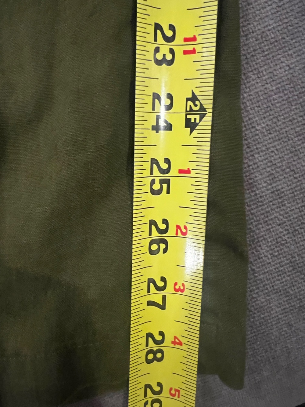 Quince 100% European Linen Drawstring Beach Pants Olive Green Men’s M - Picture 6 of 7